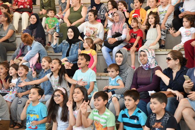 Mamak'ta çocuk şenliği devam ediyor