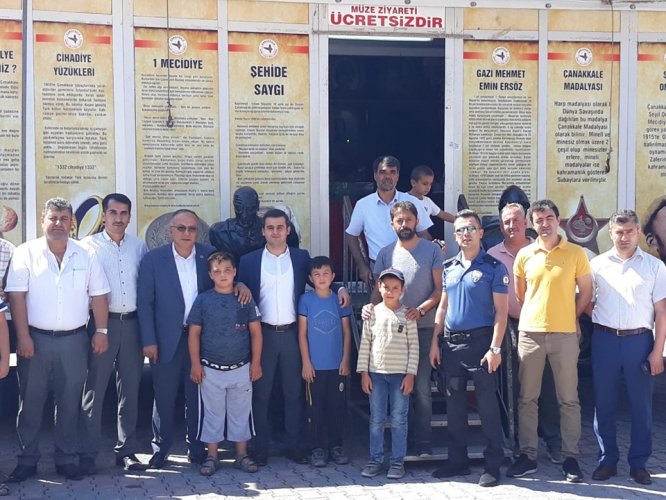 Çanakkale 1915 Müzesi Gezici Tırı Derinkuyu'da