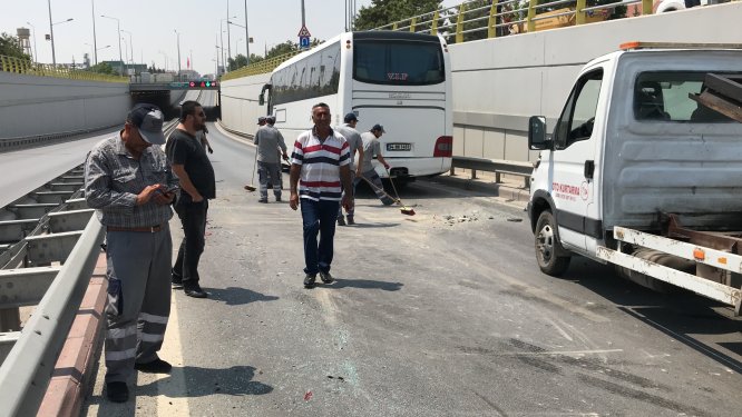 Konya'da zincirleme trafik kazası: 6 yaralı