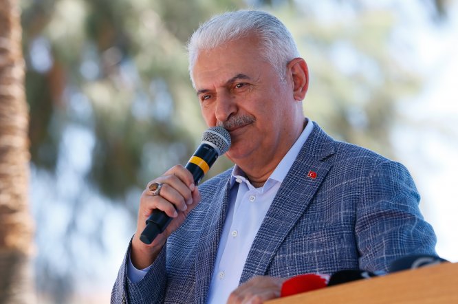 Binali Yıldırım Bayındır'da
