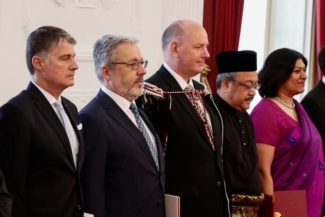 Büyükelçi Kılıç, Endonezya Devlet Başkanı'na güven mektubunu sundu