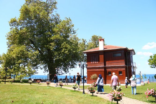 Yürüyen Köşk'te bakım çalışmaları tamamlandı