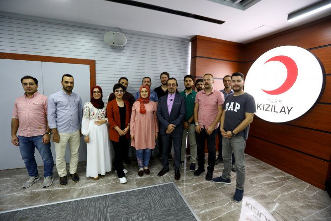 AA Haber Akademisinden Türk Kızılaya ziyaret