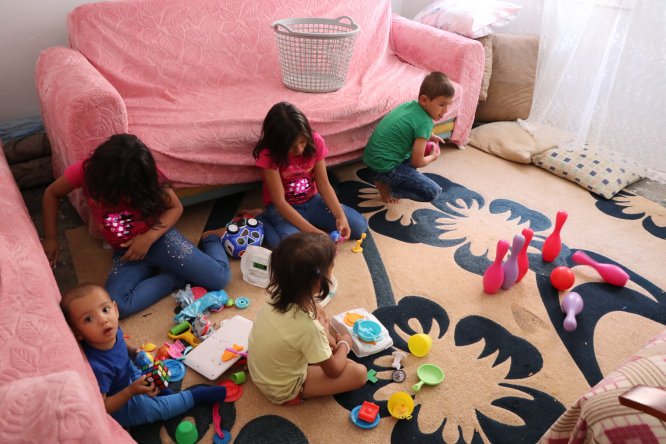 5 çocuklu annenin yardım çağrısı karşılık buldu