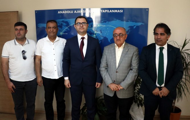 Kayseri Gazeteciler Cemiyeti'nden AA'ya ziyaret