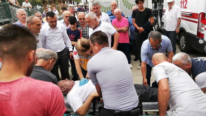 GÜNCELLEME- Düzce'de merdivenlerden düşen kişi öldü