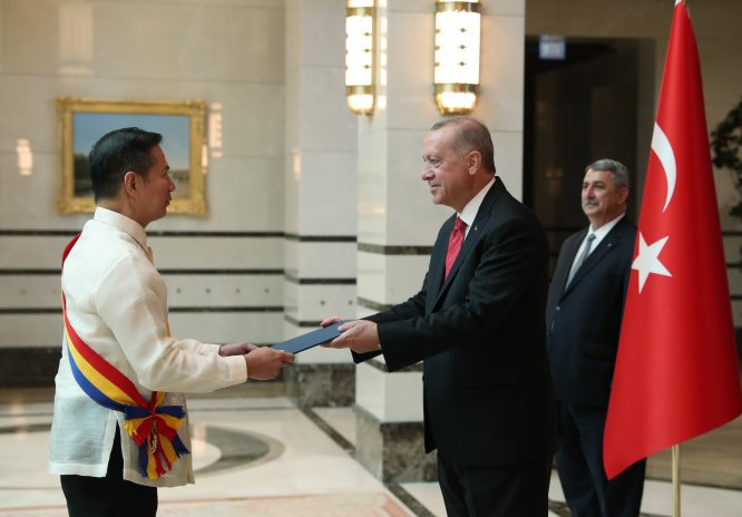 Cumhurbaşkanı Erdoğan'ın kabulü