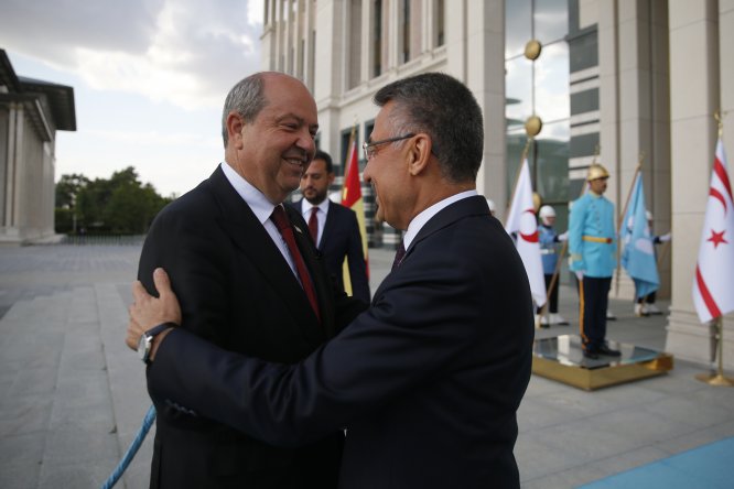 KKTC Başbakanı Tatar Ankara'da