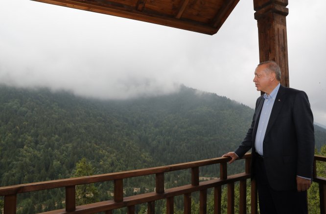Cumhurbaşkanı Erdoğan, Trabzon'da
