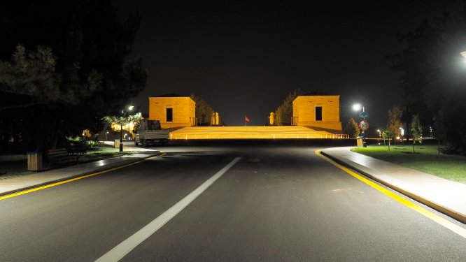 Anıtkabir'de Zafer Bayramı hazırlıkları