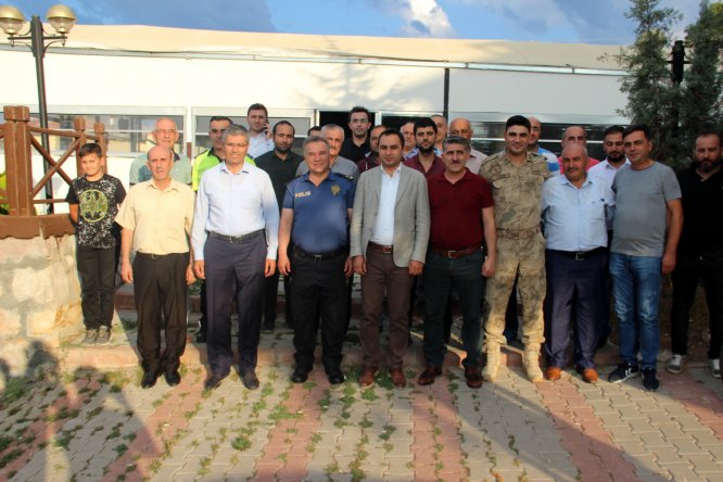 Tayini çıkan emniyet müdürüne veda programı