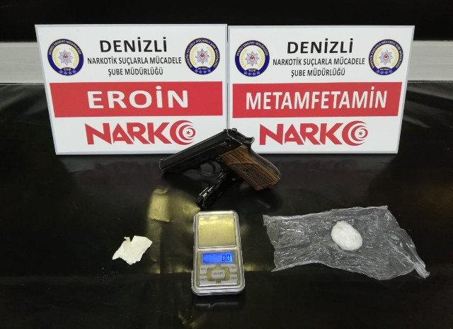 Denizli'de uyuşturucu operasyonu