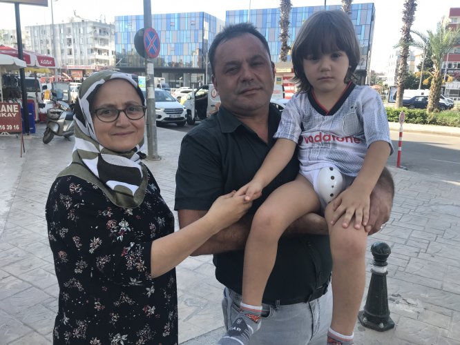 "Mavi ışık" hastası Poyraz Ergün sünnet oldu