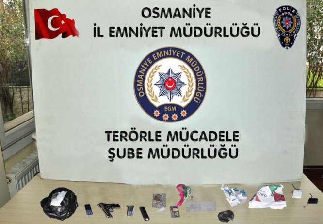 Osmaniye'de terör operasyonu