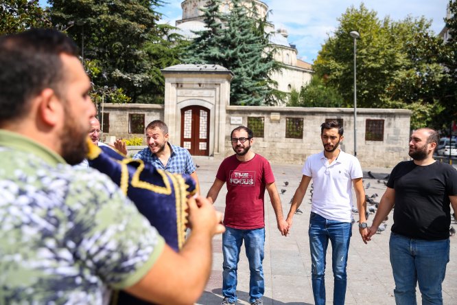 İstanbullular "flash mob" etkinliğinde buluştu