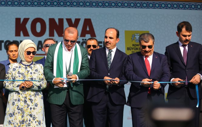 Konya'da Toplu Açılış Töreni