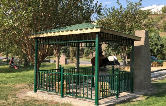 Nallıhan Belediyesi, Çayırhan Göl kenarını kamelyalar ile donattı