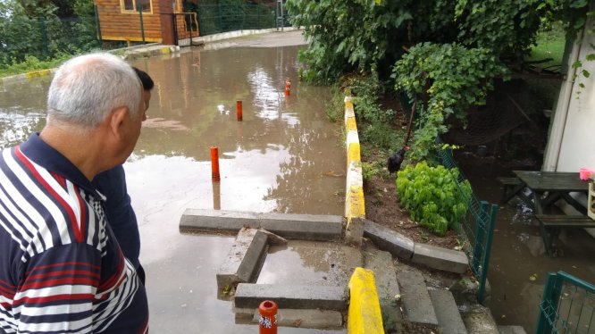 Sinop’ta şiddetli yağış