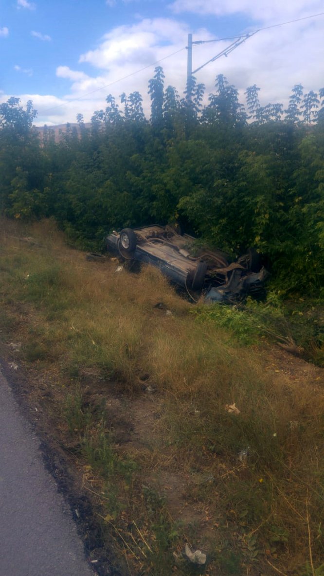 Sivas'ta trafik kazası: 1 yaralı