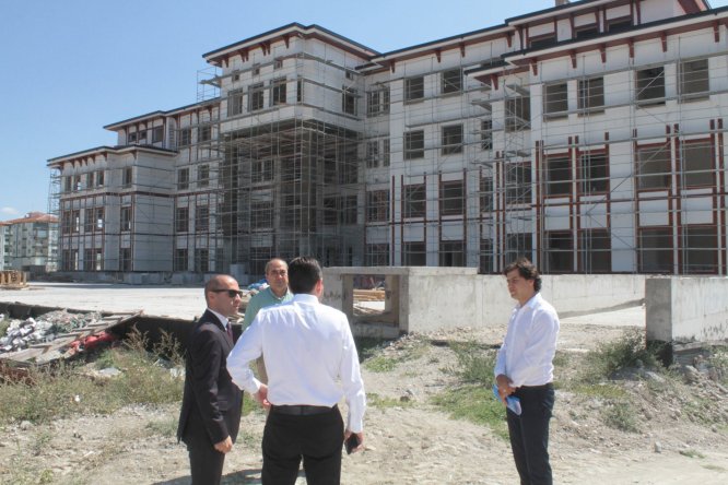 Beypazarı Kaymakamı Ayca, Kaymakamlık konağını gezdi