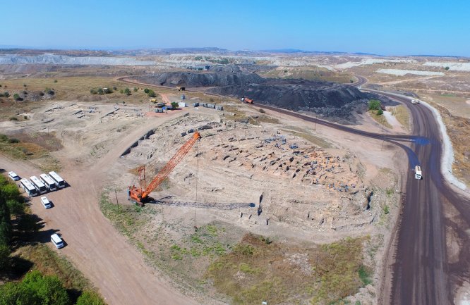 Seyitömer Höyüğü'nde kurtarma kazısı yeniden başladı