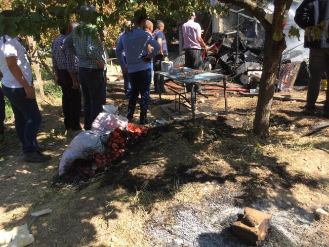 Kırıkkale'de yangın