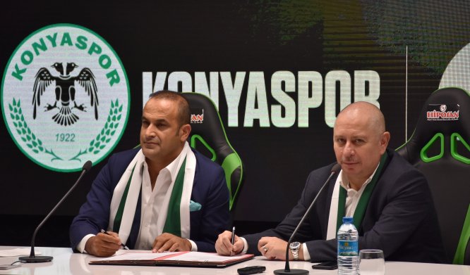 Konyaspor'da sponsorluk anlaşması