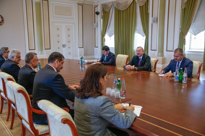 Cumhurbaşkanı Yardımcısı Oktay Bakü'de