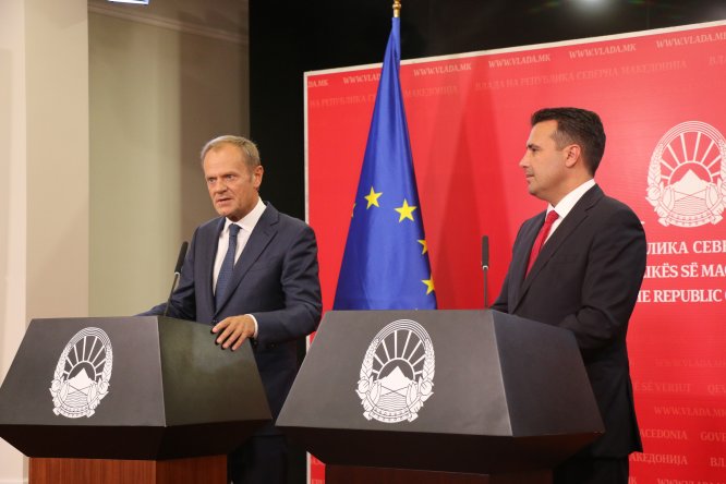 Tusk'tan Batı Balkanlar'ın AB üyeliğine destek