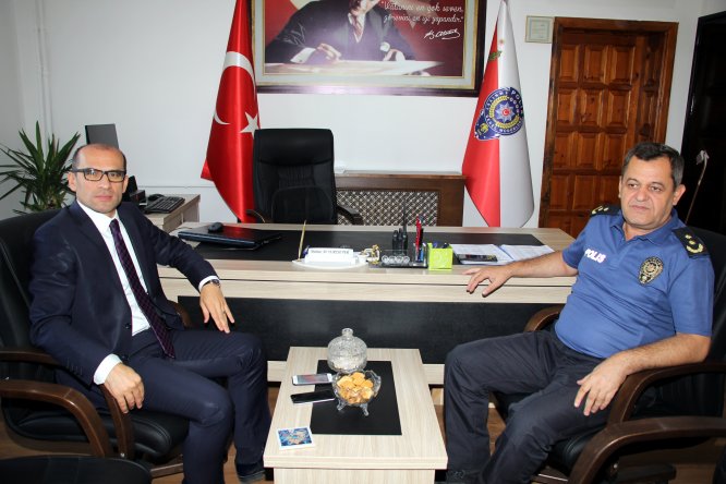 Beypazarı Kaymakamı Temel Ayca'dan ziyaret