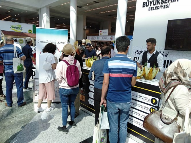 Çumra kavunu Ankara'da