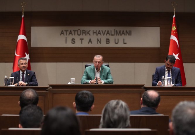 Cumhurbaşkanı Erdoğan ABD'ye gitti
