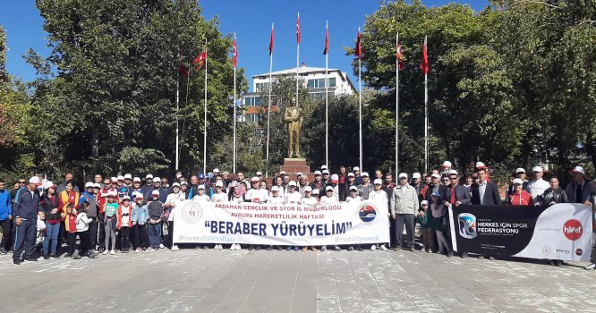 Doğu'da "Beraber Yürüyelim" etkinliği
