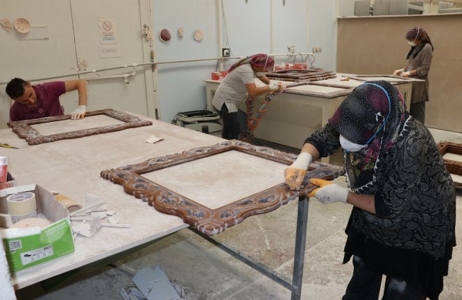 "Karaelmas diyarı"ndan 7 ülkeye banyo mobilyası ihracatı