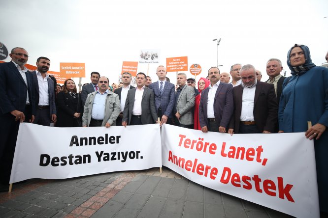 Diyarbakır annelerine kadın desteği