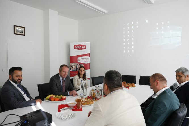 Alman müsteşardan Türk iş adamlarına ziyaret