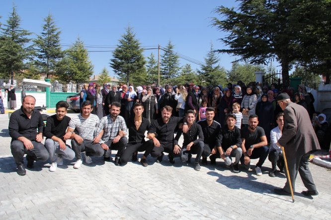 Asker adayları için dua yapıldı