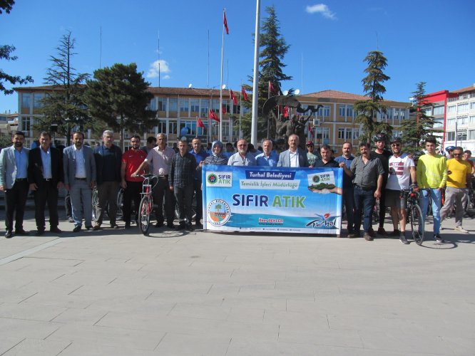 Sıfır Atık Projesi için pedal çevirdiler