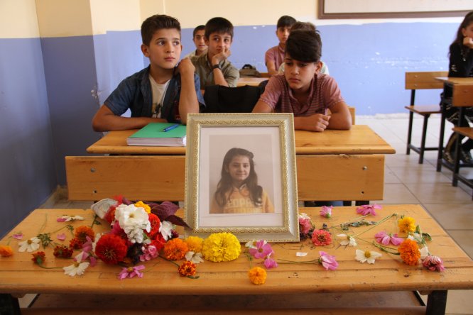 Kazada ölen arkadaşlarını andılar