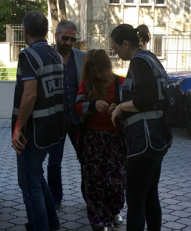 Samsun'da 27 yıl hapis cezası bulunan kadın yakalandı