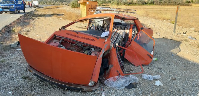 GÜNCELLEME - Kütahya'da iki otomobil çarpıştı: 1 ölü, 2 yaralı