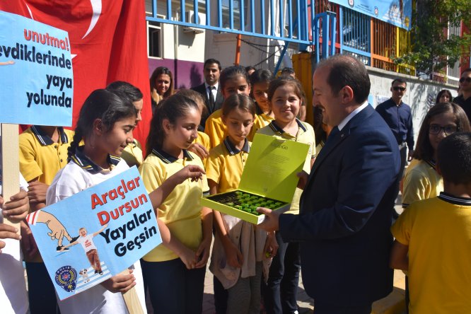 Yaya güvenliği için nöbet tuttular