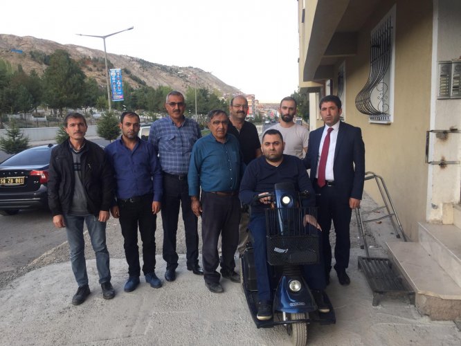 Zara Belediyesinden akülü araç desteği