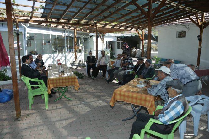 Kaymakam Bozkurtoğlu İvriz'de vatandaşlarla buluştu