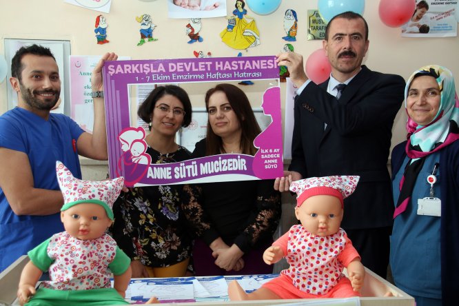 Şarkışla'da Ulusal Emzirme Haftası etkinlikleri