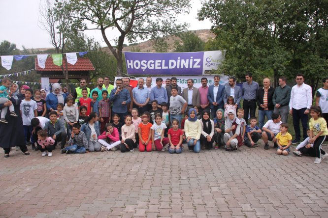 Sivas'ta yetim çocuklar piknikte buluştu