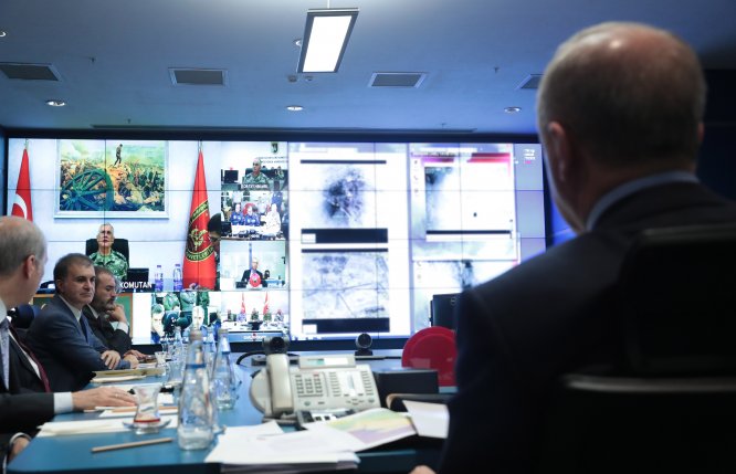 Barış Pınarı Harekatı Koordinasyon Toplantısı sona erdi