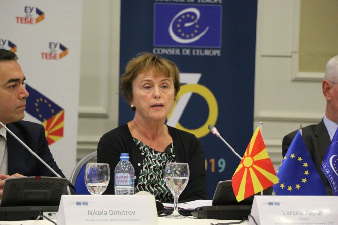 Üsküp'te "Batı Balkanlar ve Türkiye için Yatay Destek 2" programı tanıtıldı