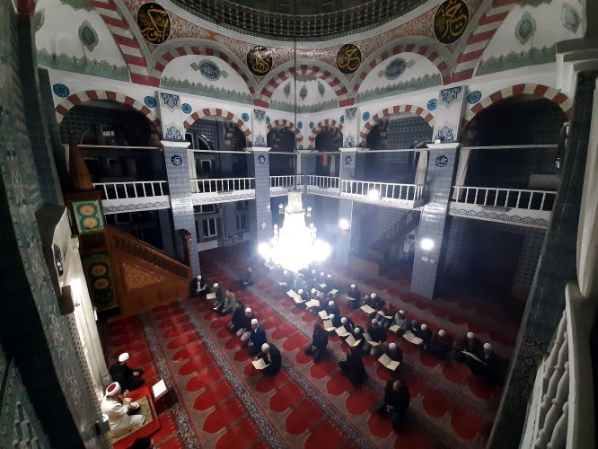 Vatandaşlar Barış Pınarı Harekatı'na destek için camilerde buluştu