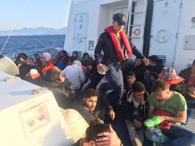 Muğla'da 118 düzensiz göçmen yakalandı